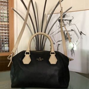 Kate Spade New Your Black Leather Crossbody Bag